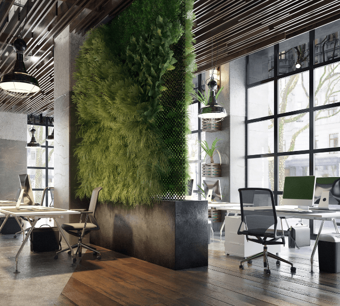 Çalışan sağlığı ve verimliliği için hijyenik ve düzenli ofis ortamı
